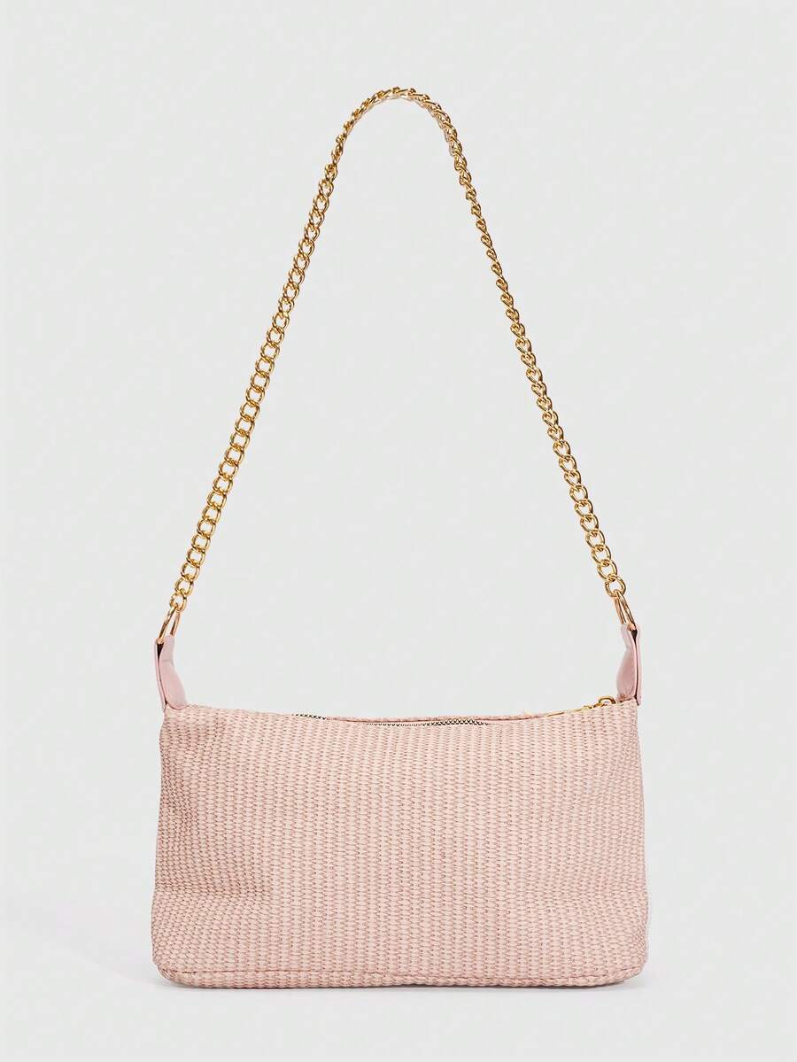 ROMWE Fairycore Resort Style Starfish Shell Decor Straw Bag