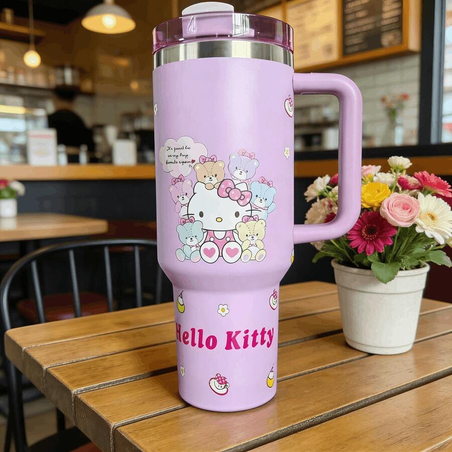 Stanley SANRIO 40 Oz  Outdoor Sports Water Bottle