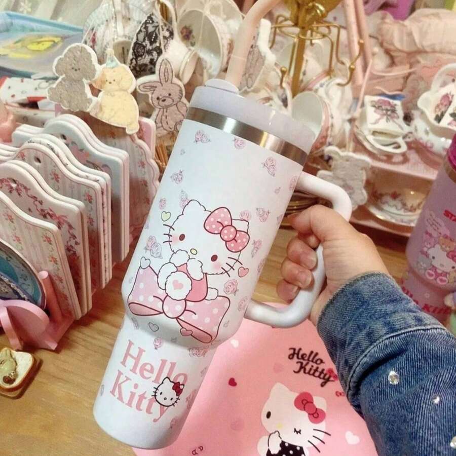 Stanley SANRIO 40 Oz  Outdoor Sports Water Bottle