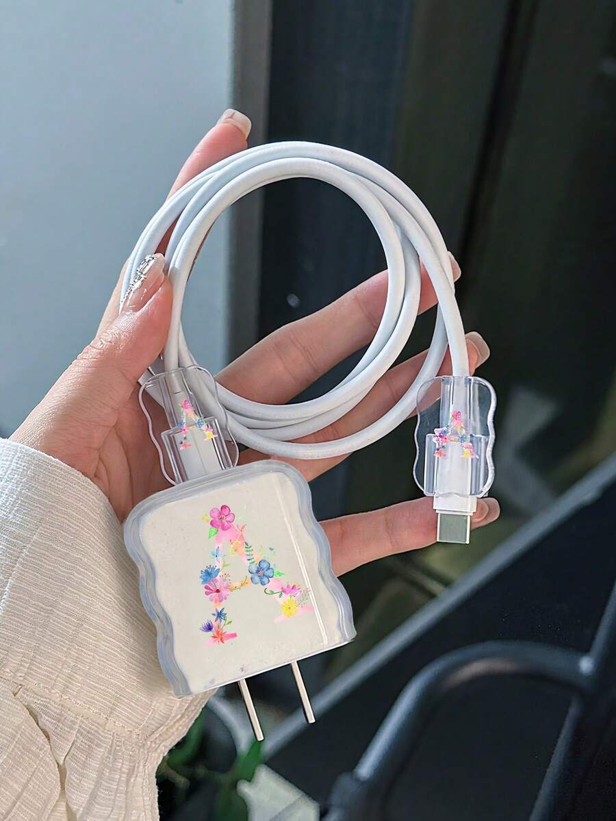 3pcs Charging Protector Case, Compatible With Apple Devices