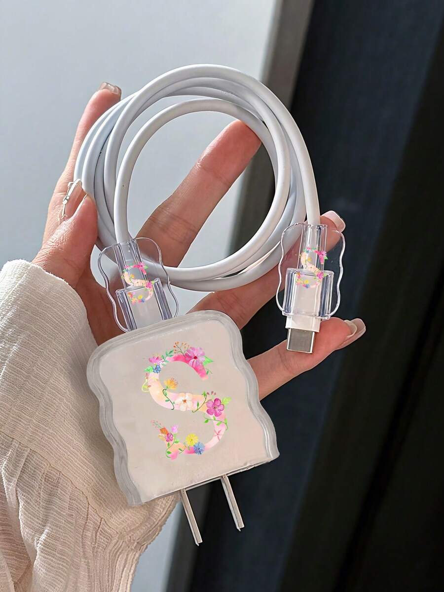 3pcs Charging Protector Case, Compatible With Apple Devices