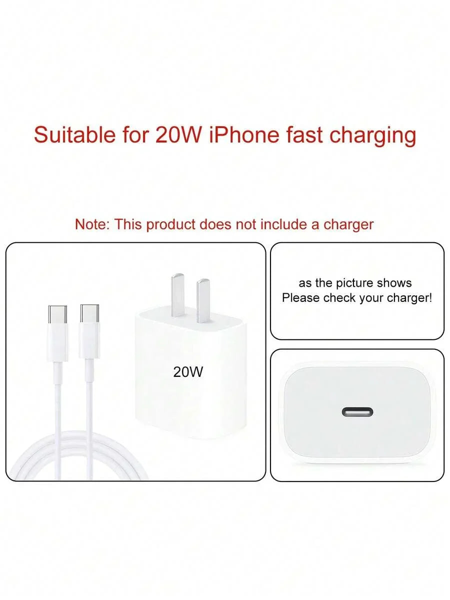 3pcs Charging Protector Case, Compatible With Apple Devices