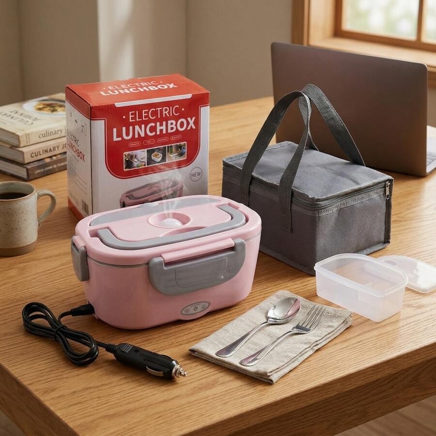 Electric Lunch Box Food Heater 40W Heated Lunch Box