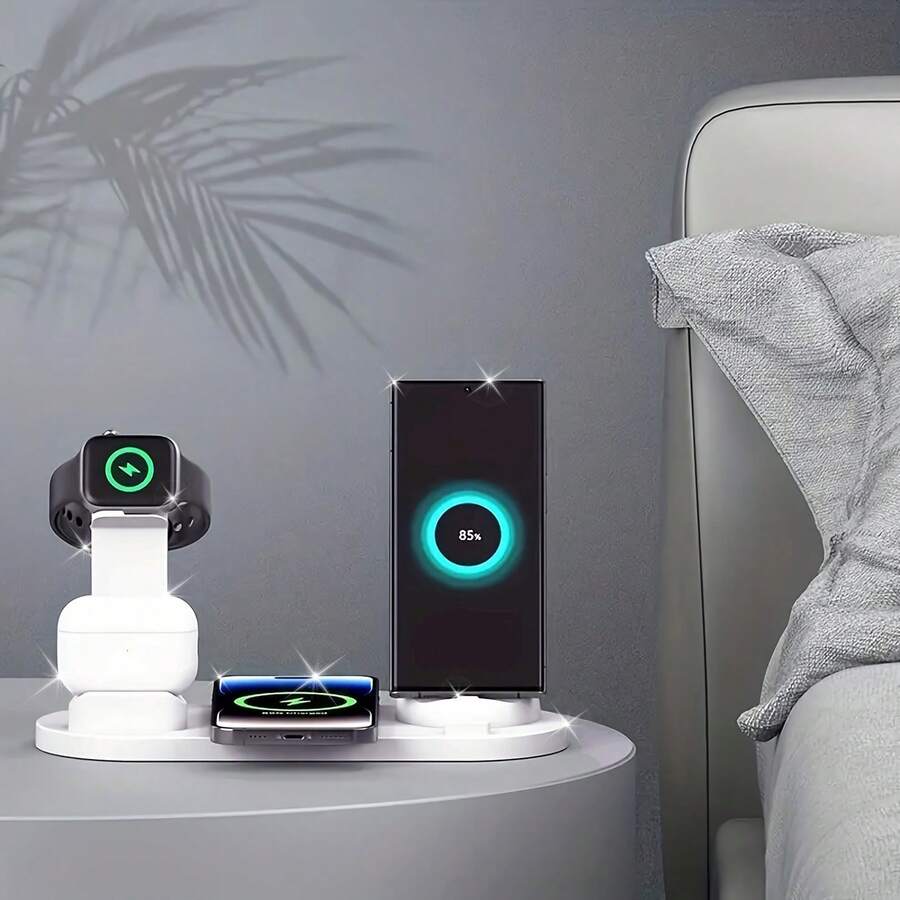 Fast Charging 3-In-1 Wireless Charger iphone