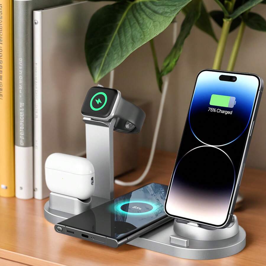 Fast Charging 3-In-1 Wireless Charger iphone