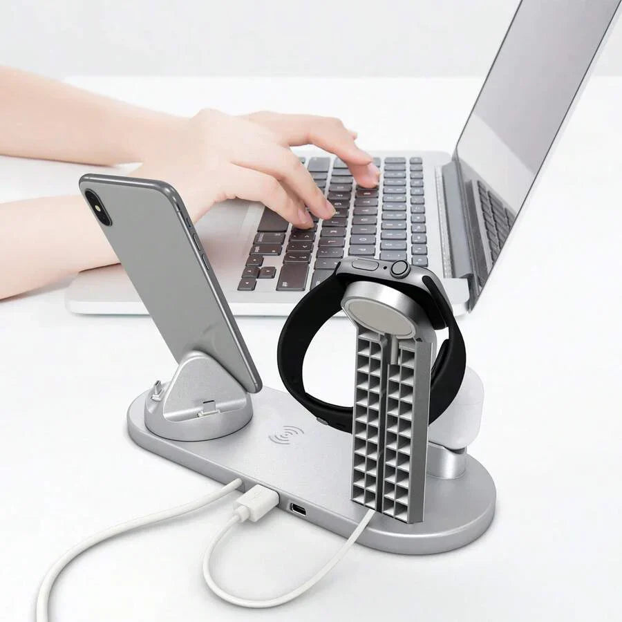 Fast Charging 3-In-1 Wireless Charger iphone