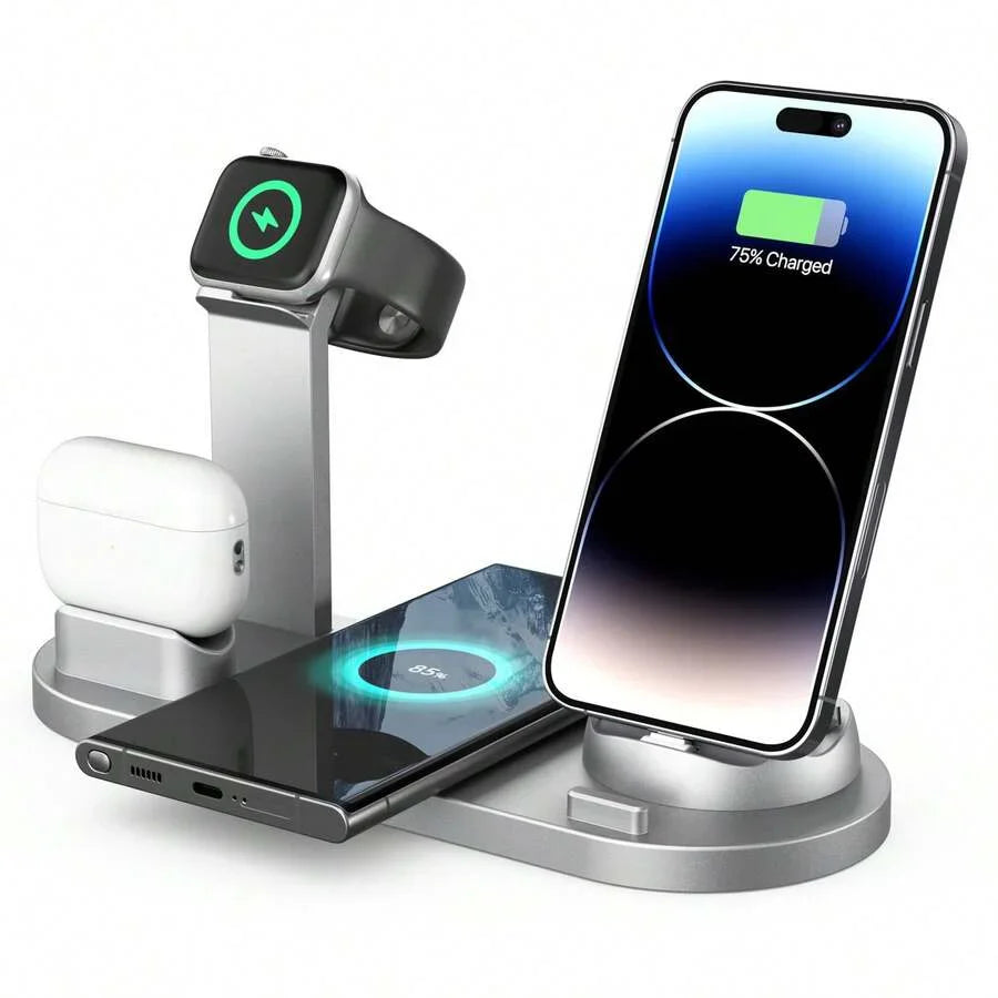 Fast Charging 3-In-1 Wireless Charger 3 In 1 Wireless Charger Station