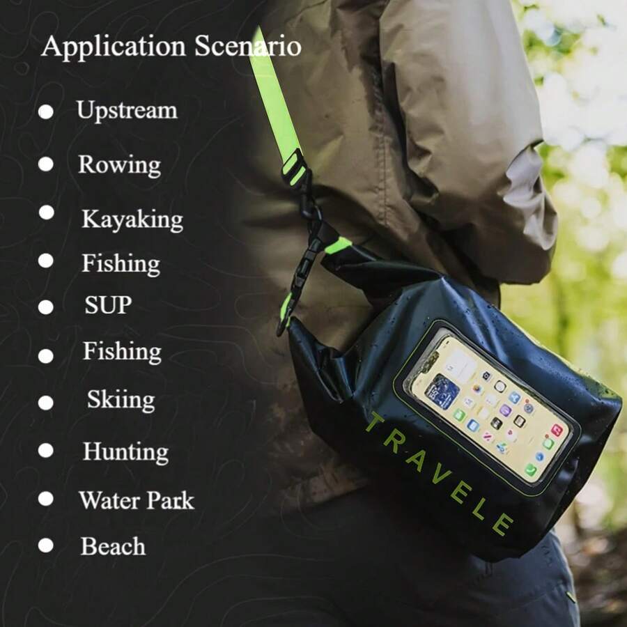Large Capacity Waterproof Touch Screen Dry Bag