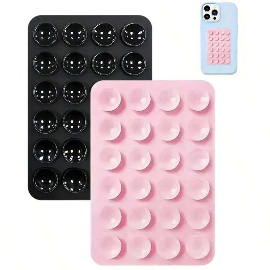 Suction Cup Phone Holder Set Silicone Phone Holders