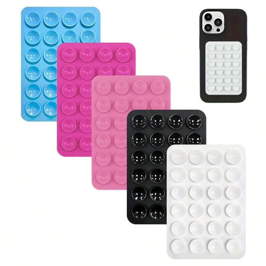 Suction Cup Phone Holder Set Silicone Phone Holders