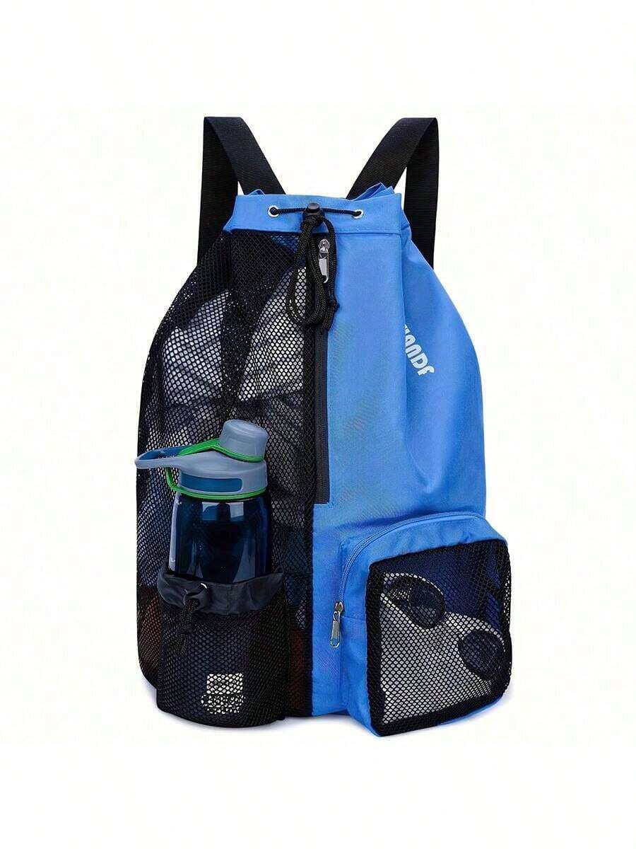 Swim Bag Mesh Drawstring Backpack Best Travel For School