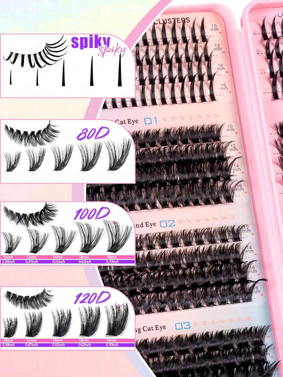 MEM Eyelash Extension Kit, DIY Eyelash Extension Set