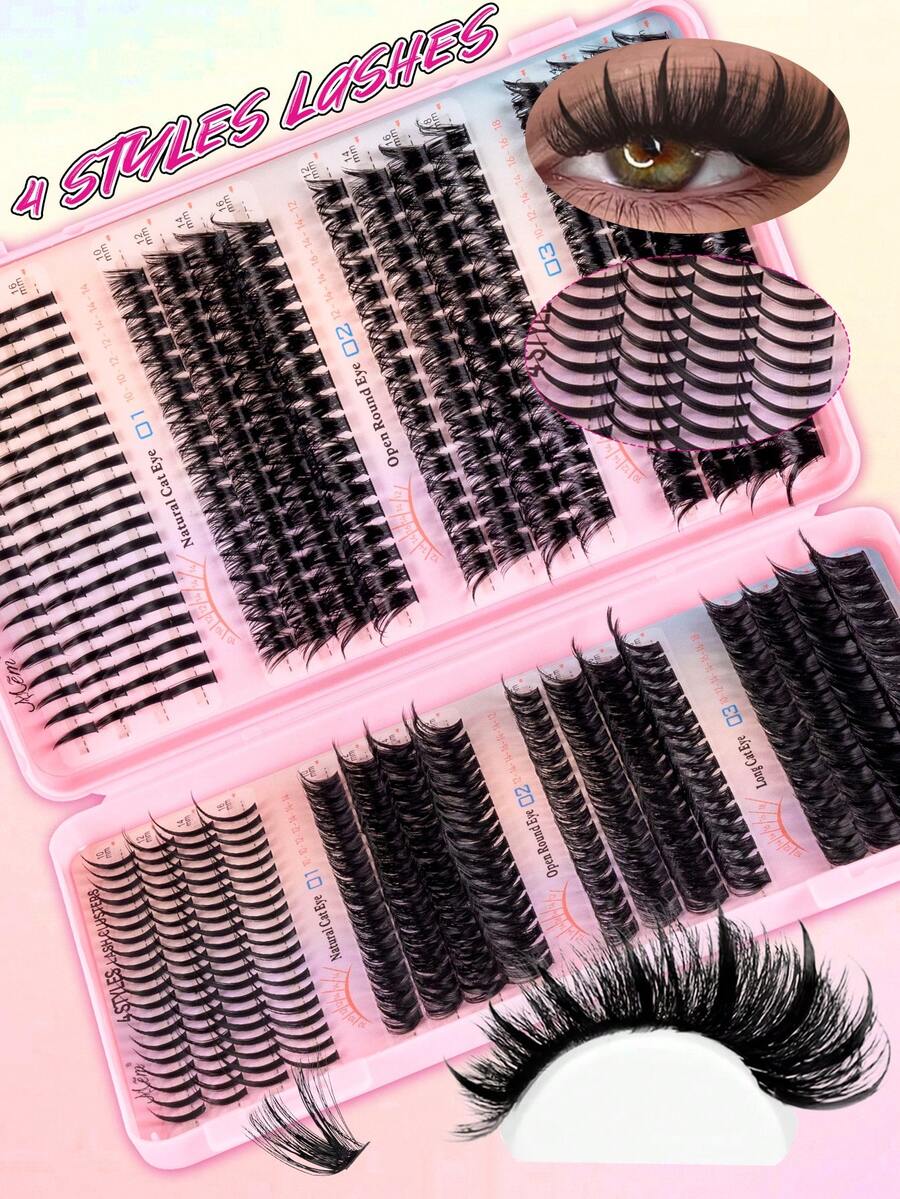 MEM Eyelash Extension Kit, DIY Eyelash Extension Set