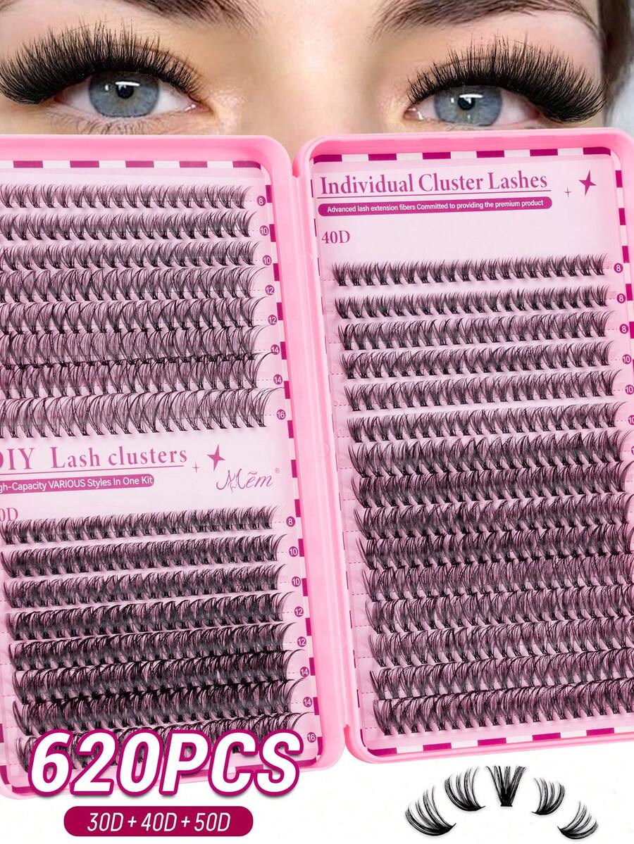 MEM Eyelash Extension Kit, DIY Eyelash Extension Set