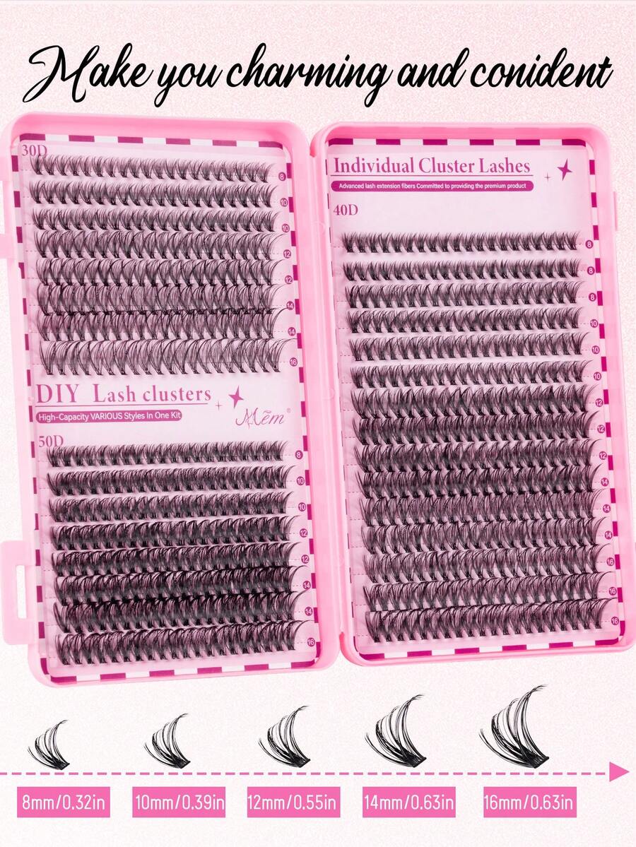 MEM Eyelash Extension Kit, DIY Eyelash Extension Set