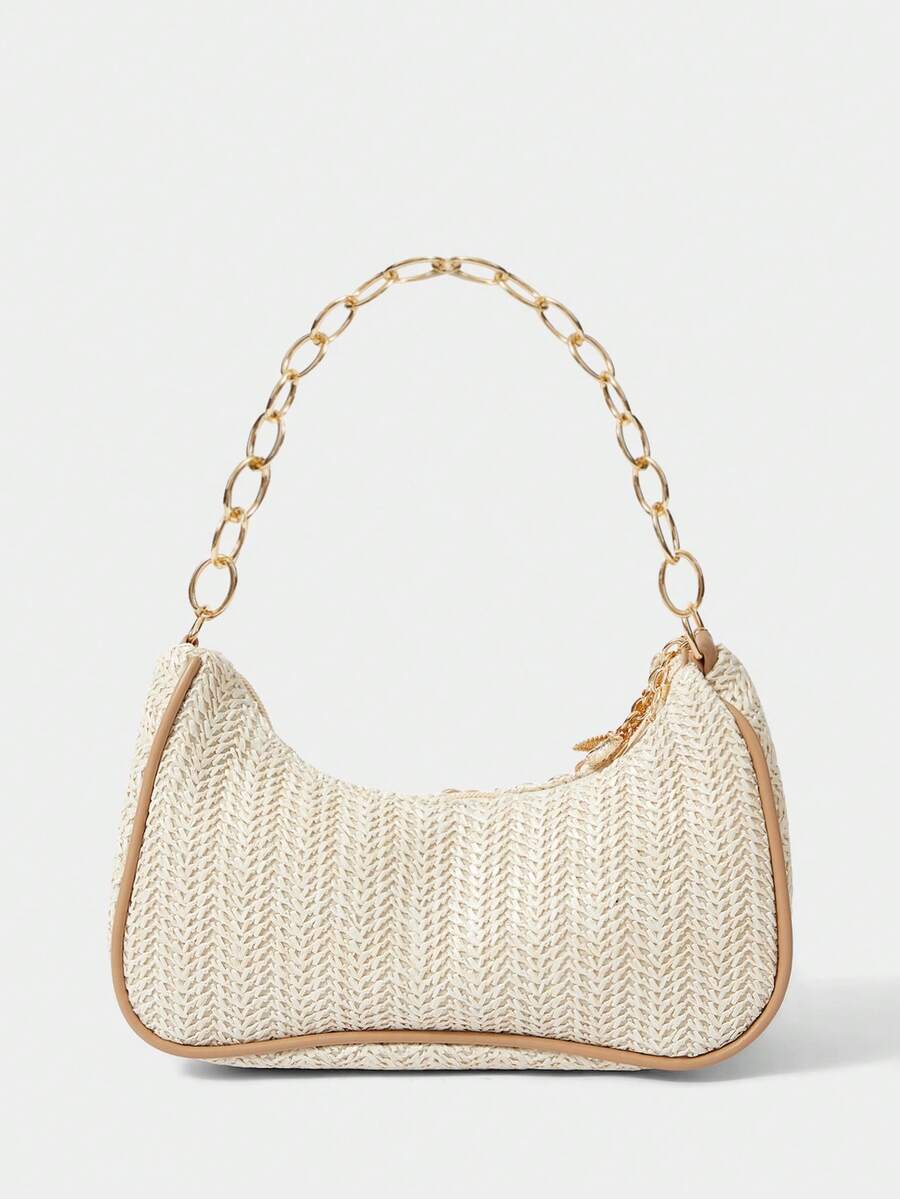 Viva Strut Summer Seaside Vacation Straw Bag