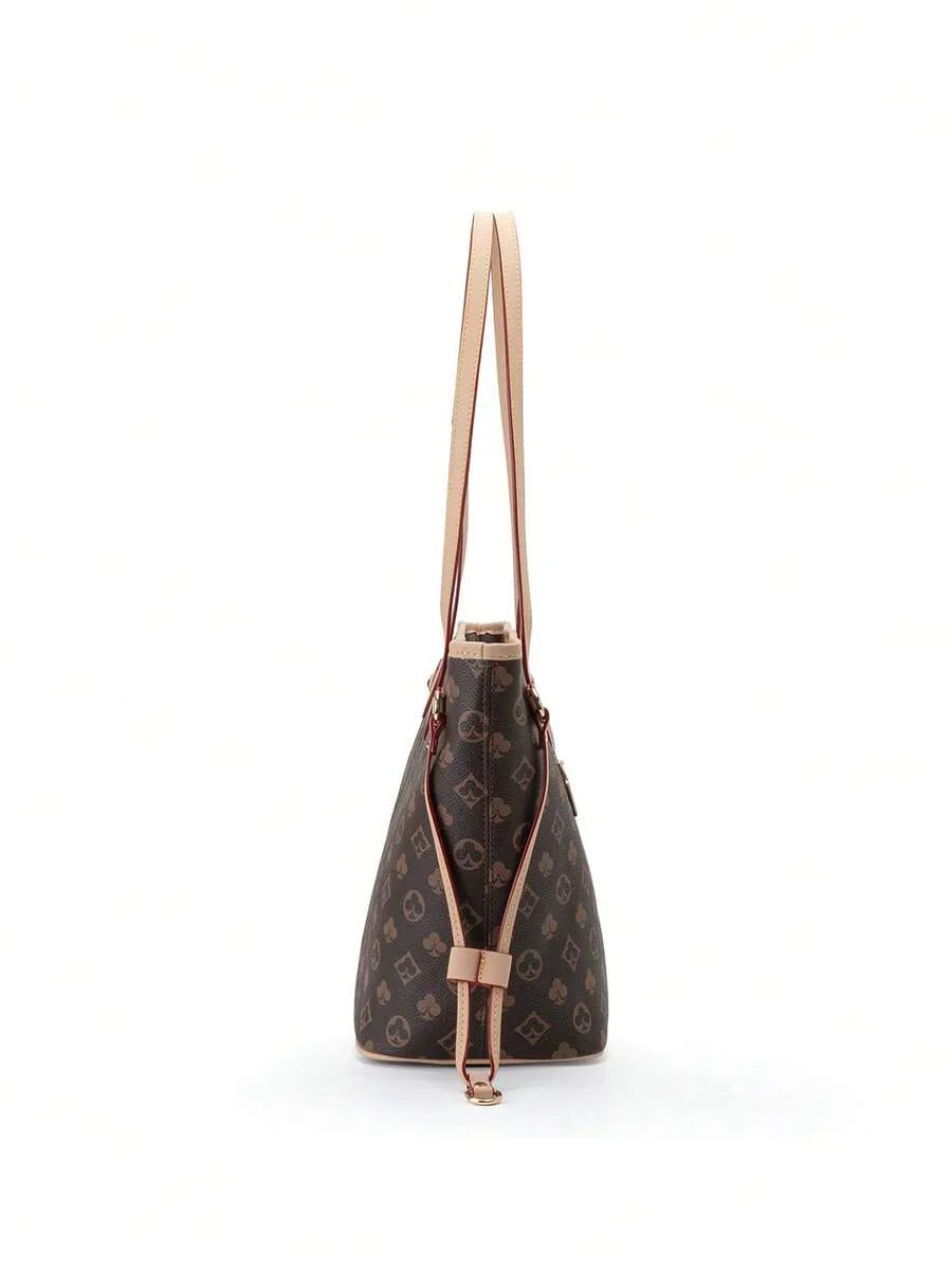 Women's Tote Bag With Pouch Set