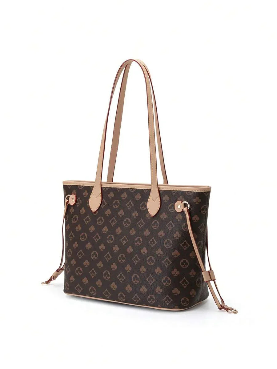Women's Tote Bag With Pouch Set