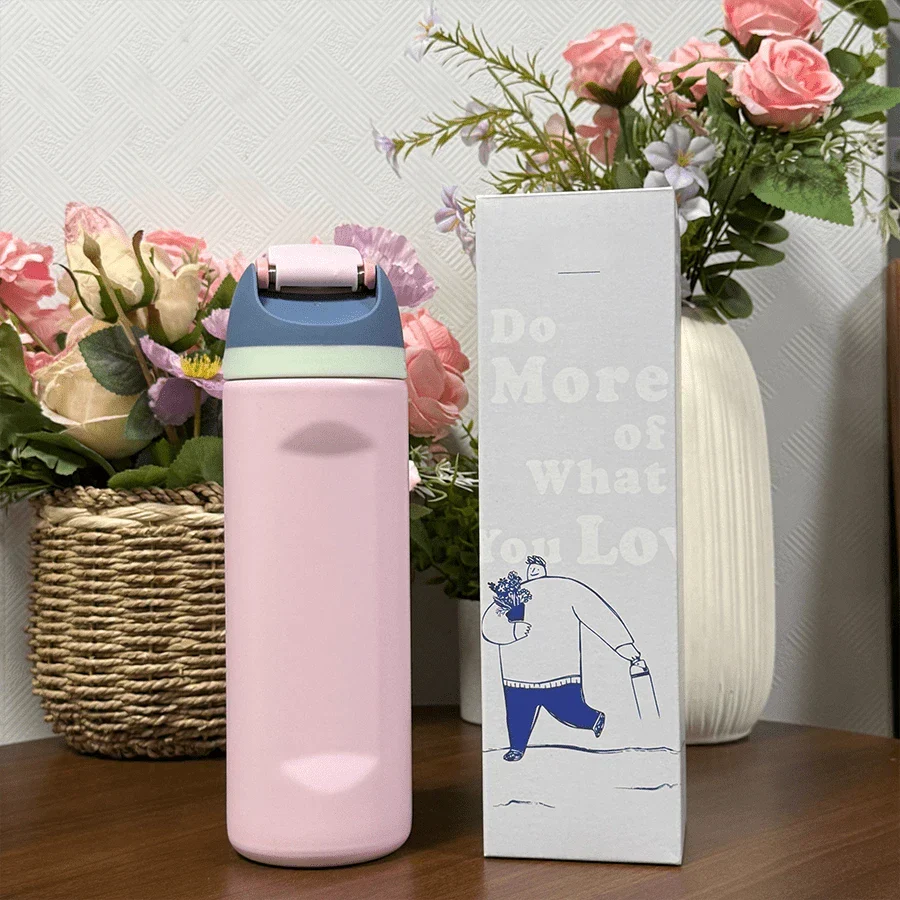 Owala Stainless Steel Water Bottle With Straw For Travel