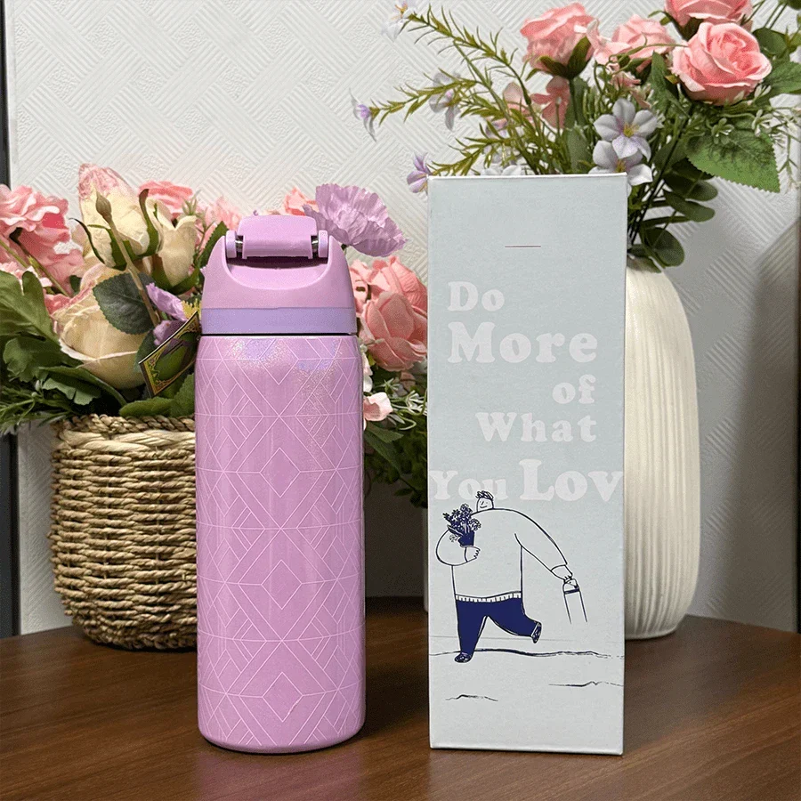 Owala Water Bottle With Straw For Sports
