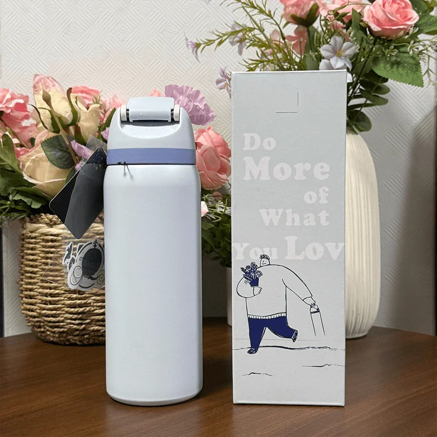 Owala Stainless Steel Water Bottle With Straw For Travel