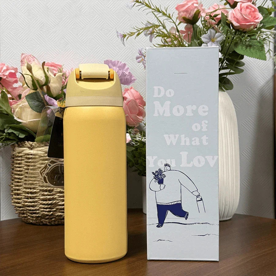 Owala Water Bottle With Straw For Sports