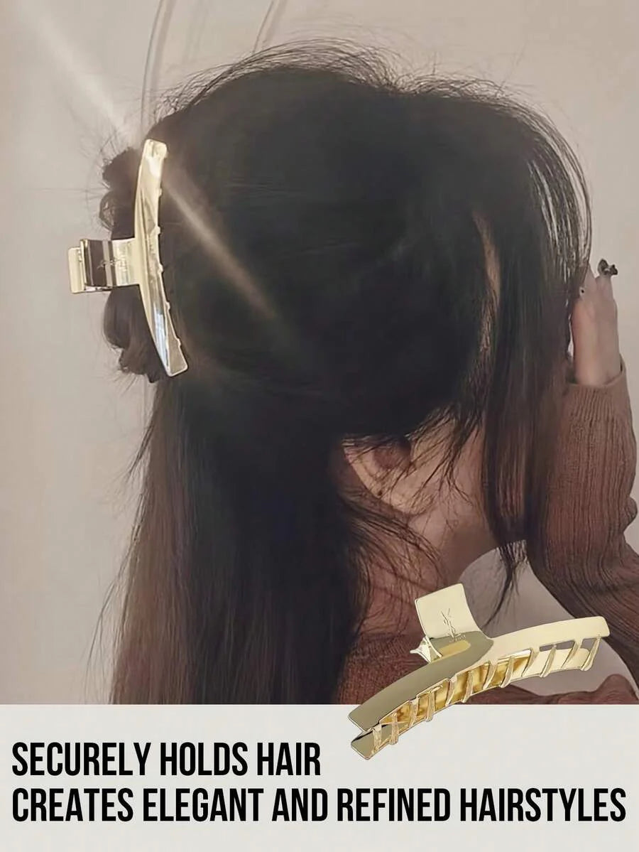 YSL Metallic Gold Hair Clip