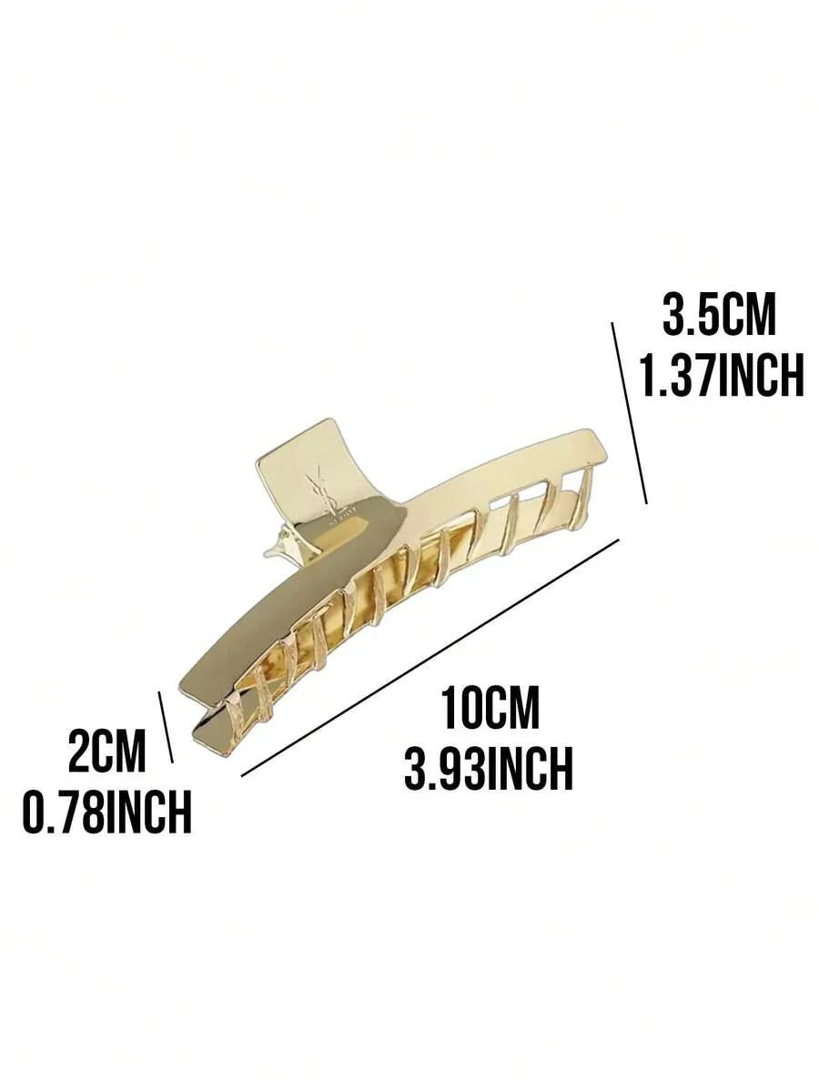 YSL Metallic Gold Hair Clip