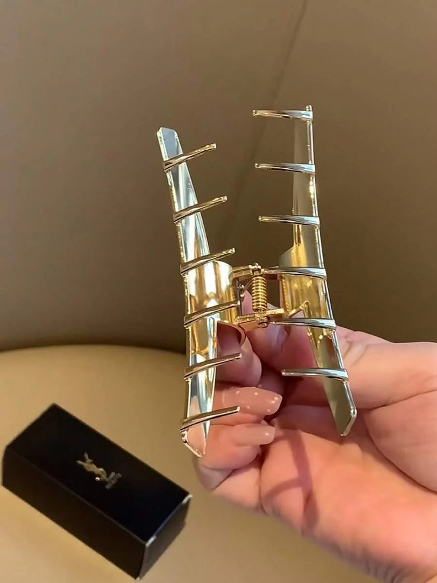 YSL Metallic Gold Hair Clip