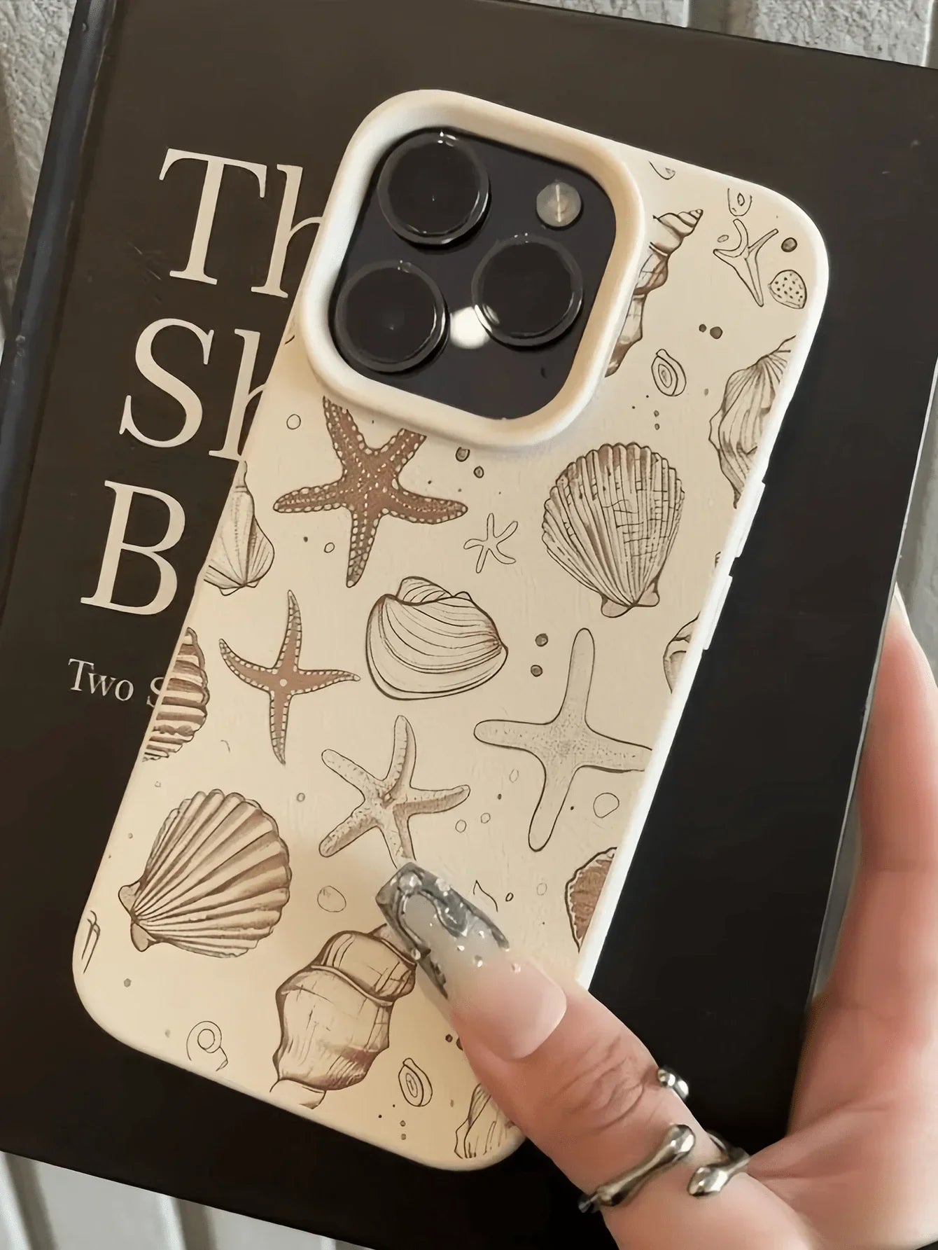 Iphone Pink White TPU Fashion Shockproof Mobile Cover