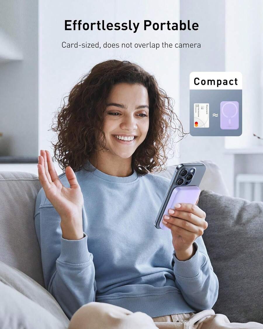 Fast Charging Magnetic Power Bank Portable Power Supply