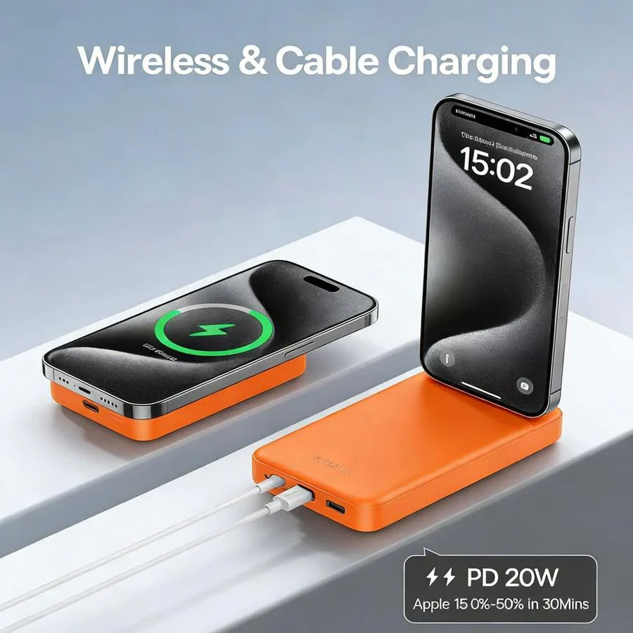 Fast Charging Magnetic Power Bank Portable Power Supply