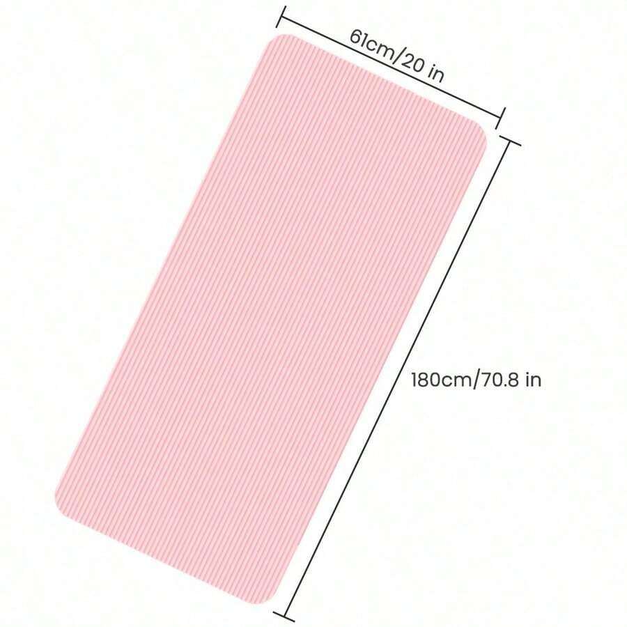 Balance From Yoga Mat 1-Inch Extra Thick High-Density Exercise Mat
