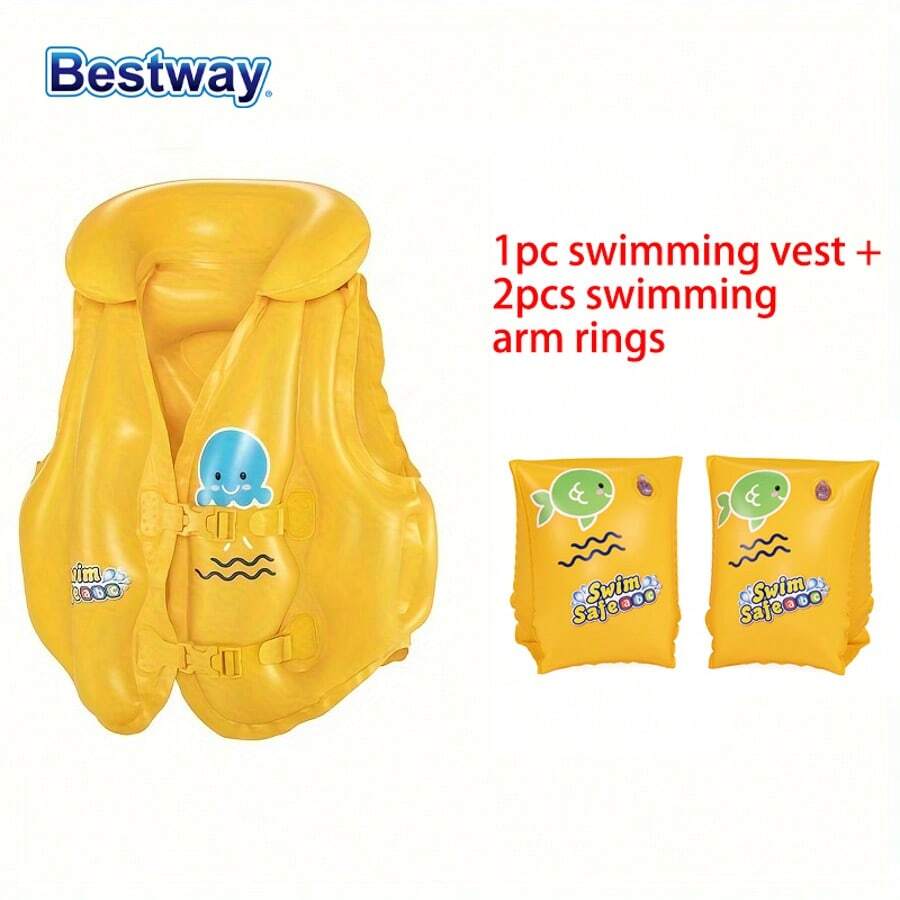 Bestway 32034 1pc Wimming Buoyancy Vest-Style Swimming Suit