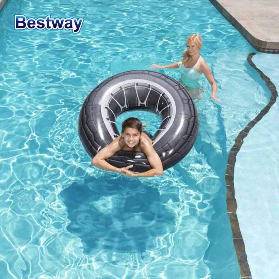 Bestway 36102 1PC Tyre Swimming Ring