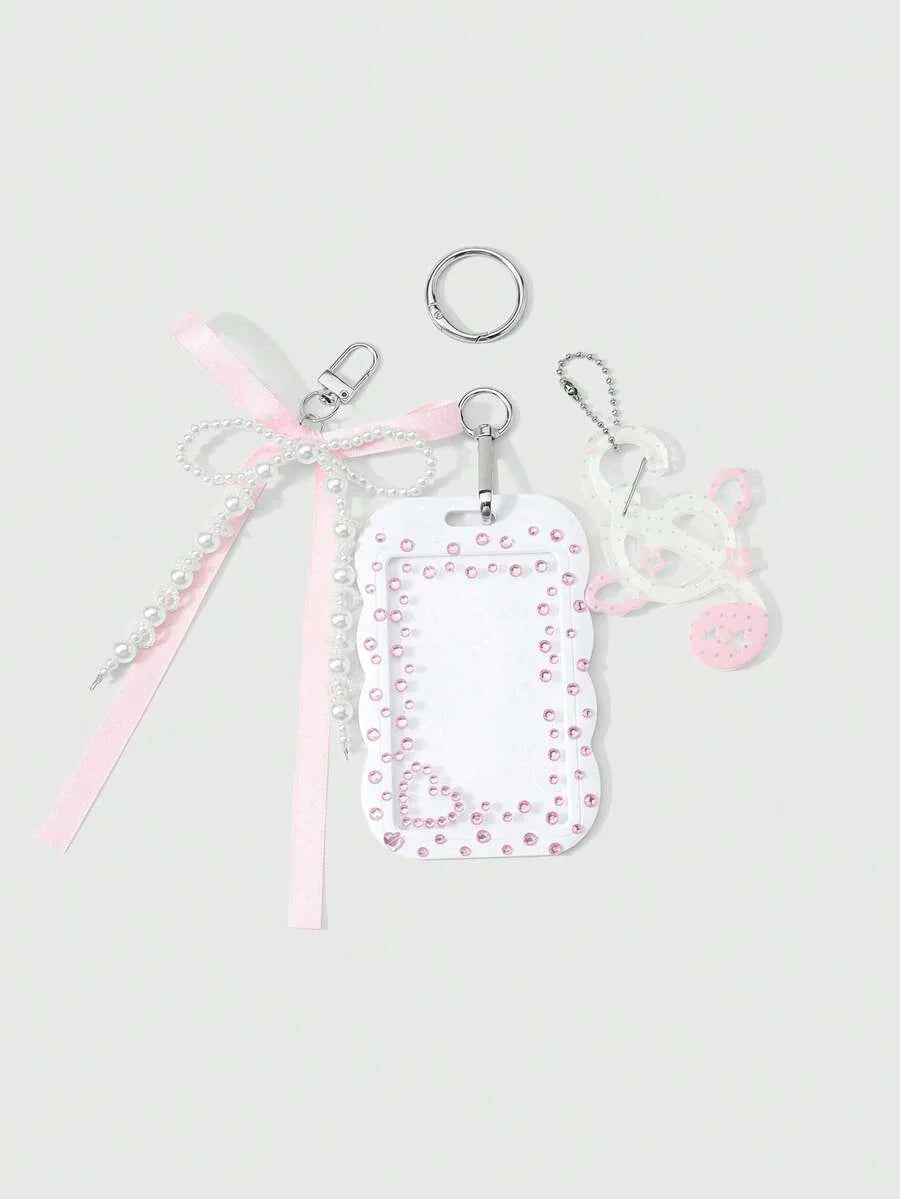 ROMWE Kawaii 1 College Style Red Card Cover