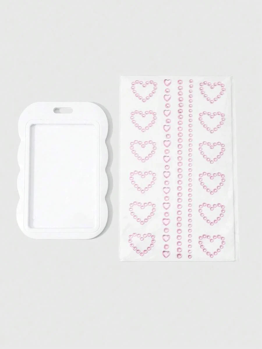 ROMWE Kawaii 1 College Style Red Card Cover