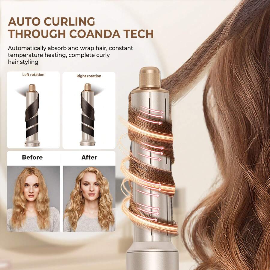UKLISS Upgraded 8/7-In-1 Multifunctional Hair Styling Set