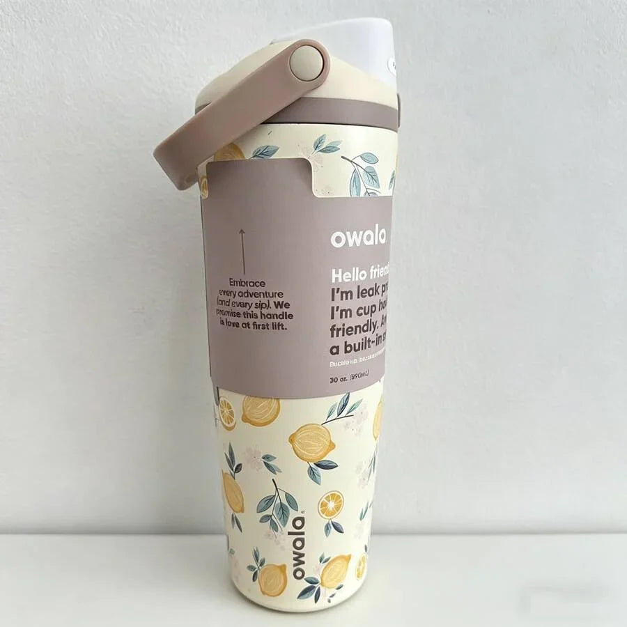 OWALA 30oz Stainless Steel Vacuum Insulated Coffee Tumbler
