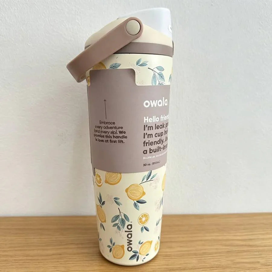 OWALA 30oz Stainless Steel Vacuum Insulated Coffee Tumbler