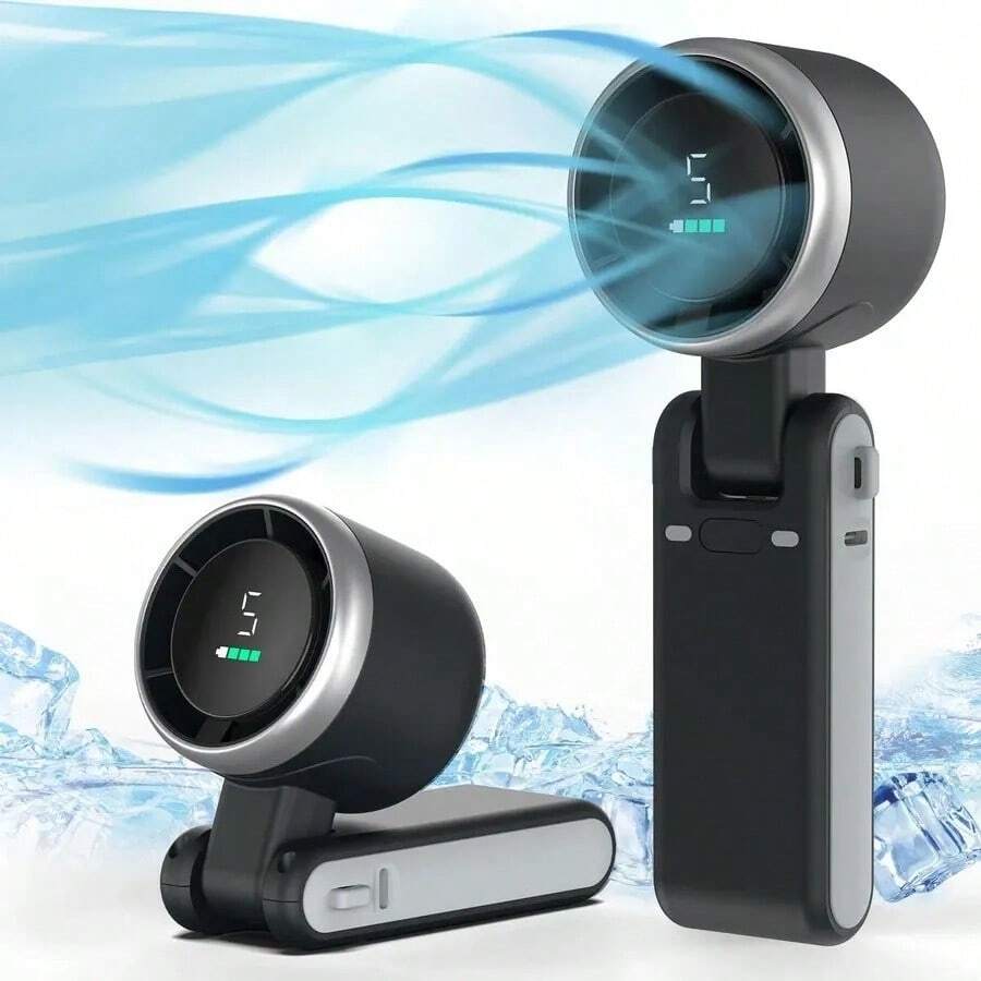 Portable Handheld Turbo Fan, 5 Gear Wind