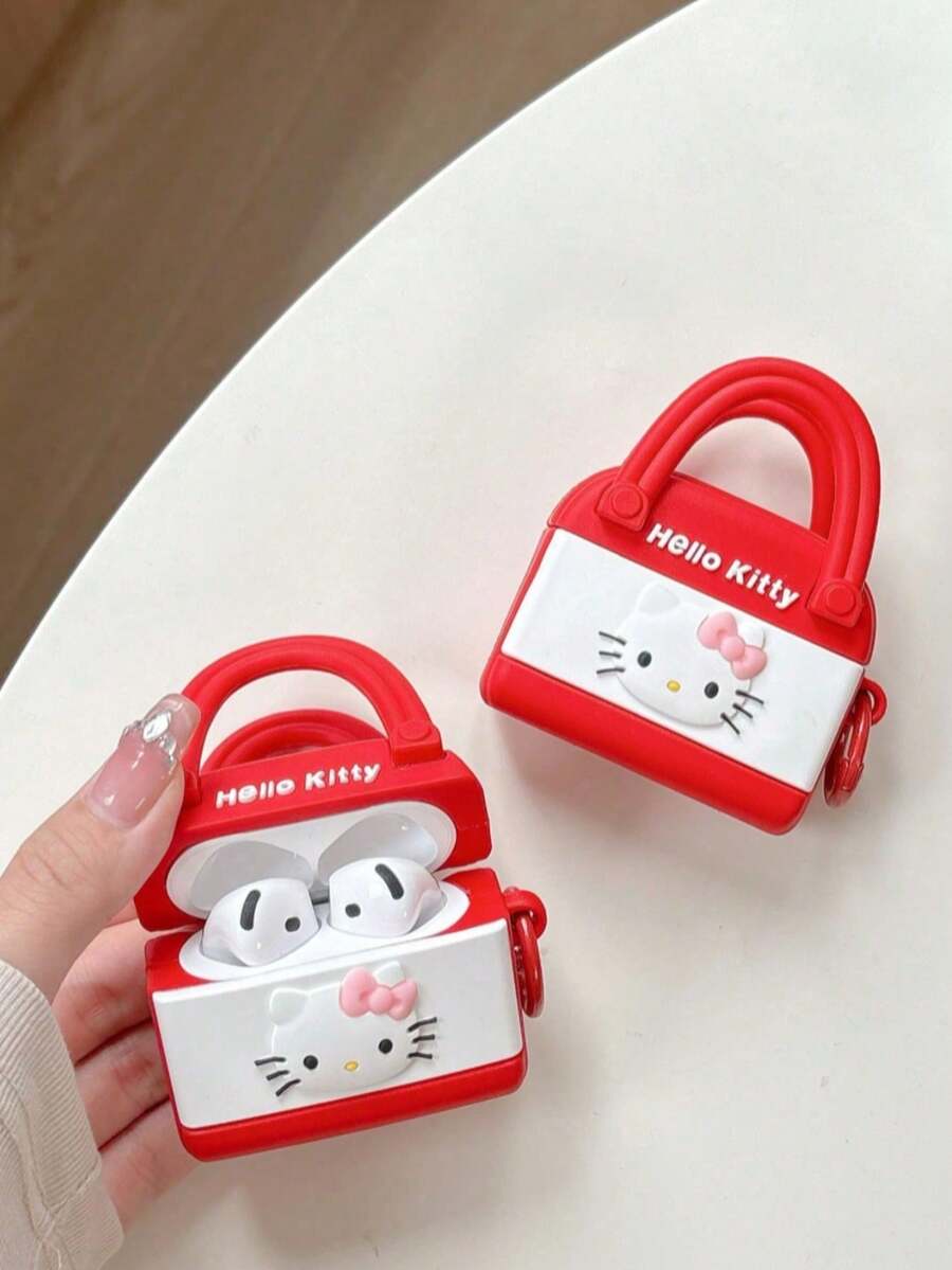 SANRIO Cute Musical KT Cat Bluetooth Earphone Case