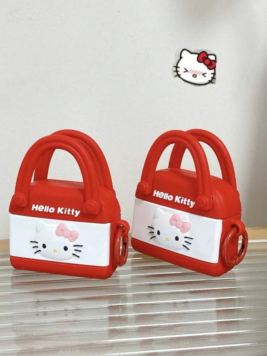 SANRIO Cute Musical KT Cat Bluetooth Earphone Case