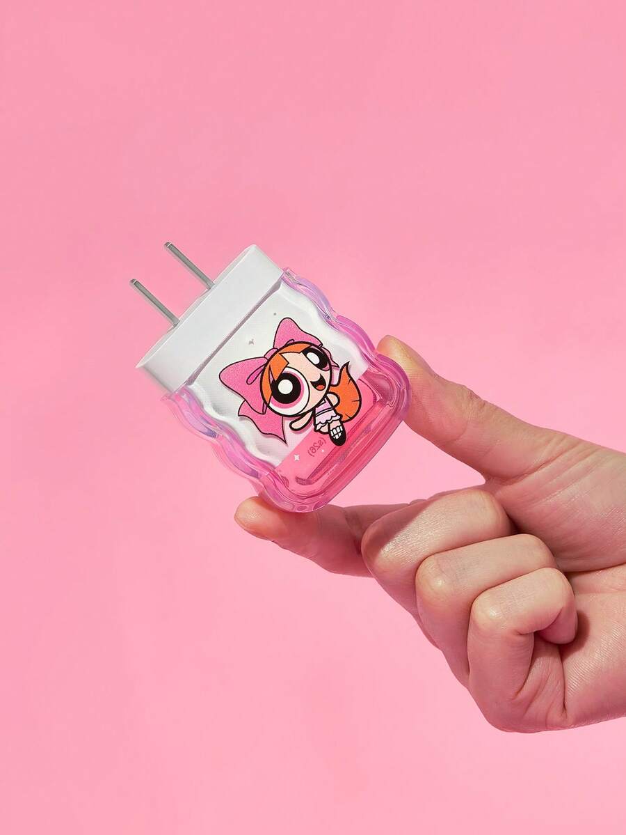 The Power Girl Folding Gradient Charging Head Protective Cover