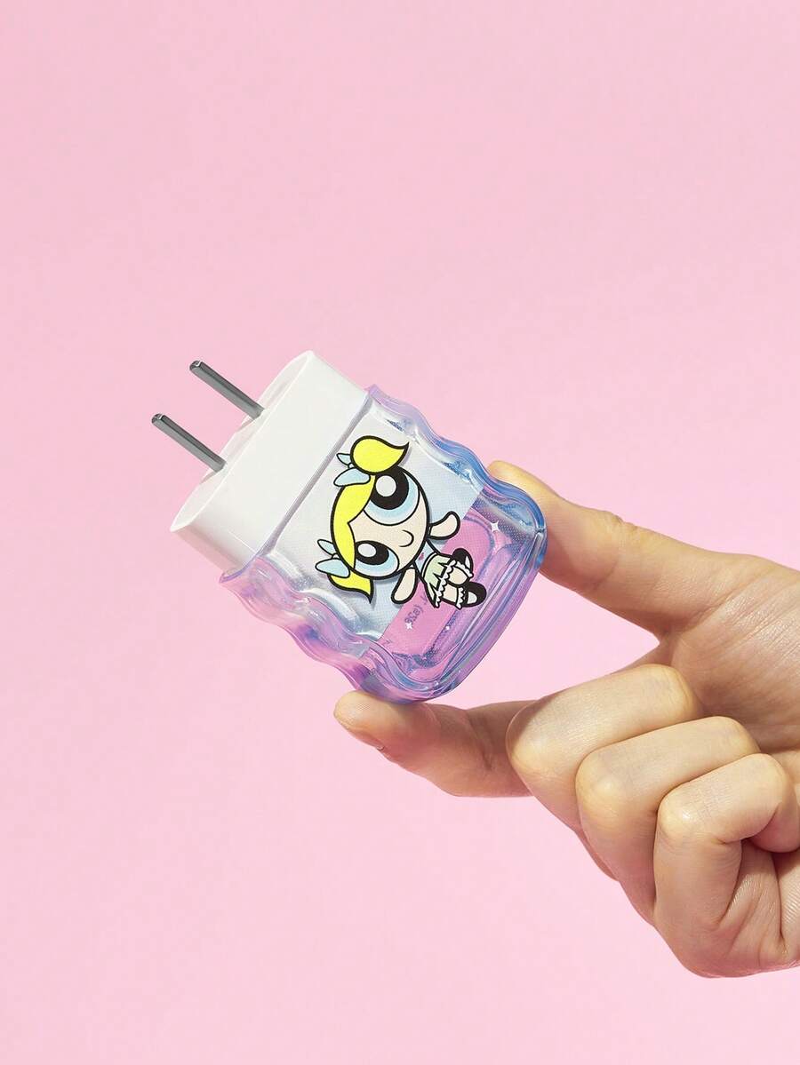 The Power Girl Folding Gradient Charging Head Protective Cover