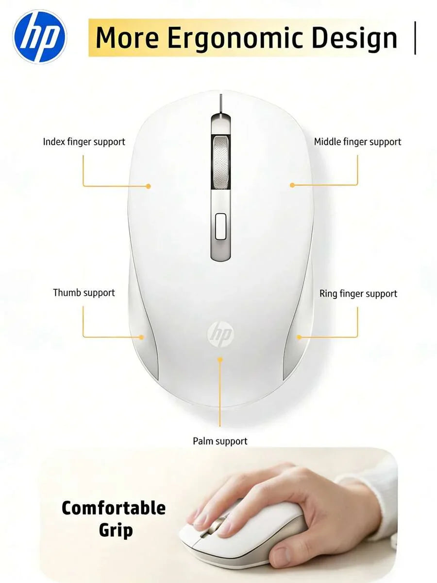 HP Wireless Mouse, Cute Silent, 2.4GHz Stable Connection