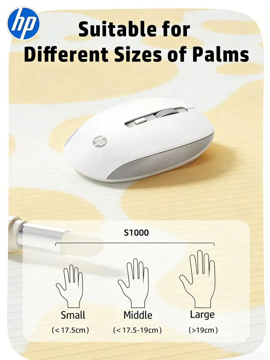 HP Wireless Mouse, Cute Silent, 2.4GHz Stable Connection