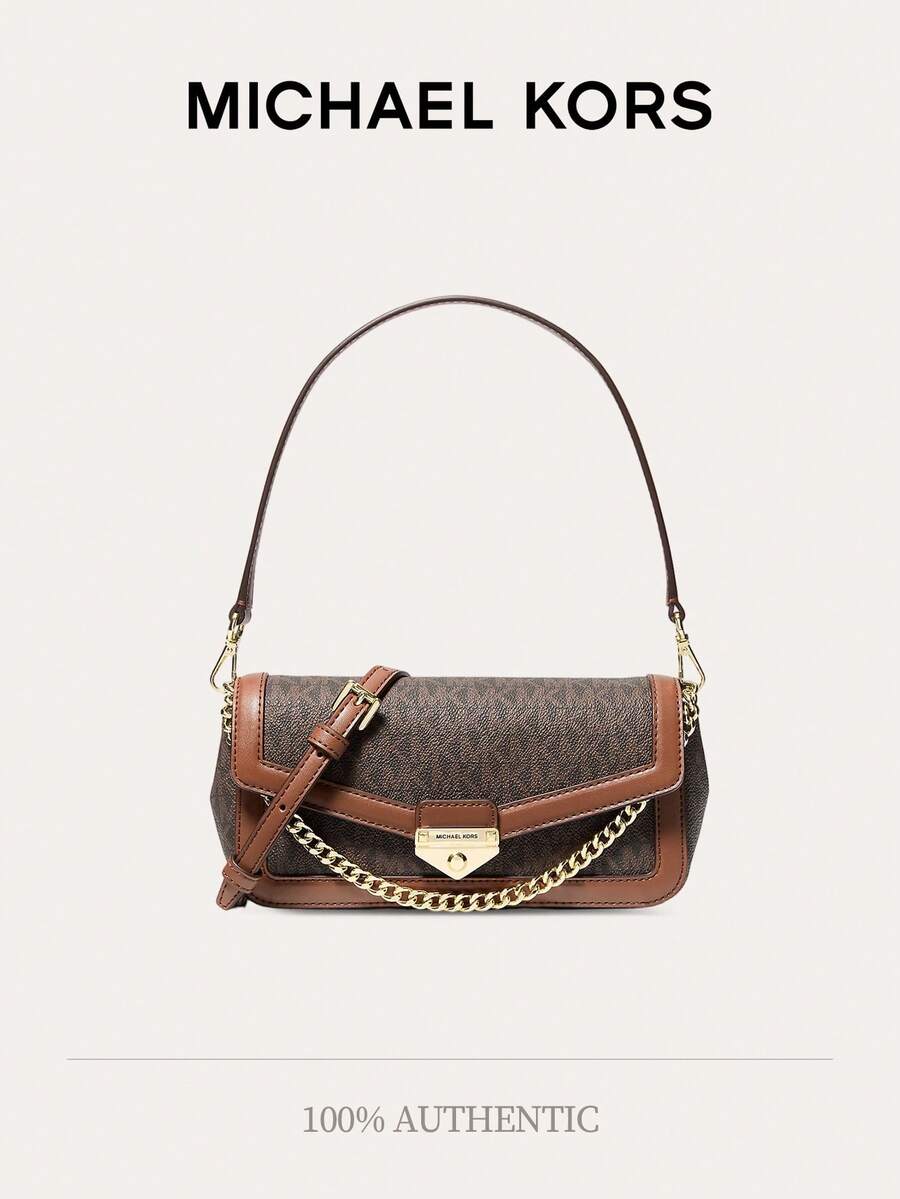 Michael Kors Soho Small Signature Logo Convertible Crossbody Bag