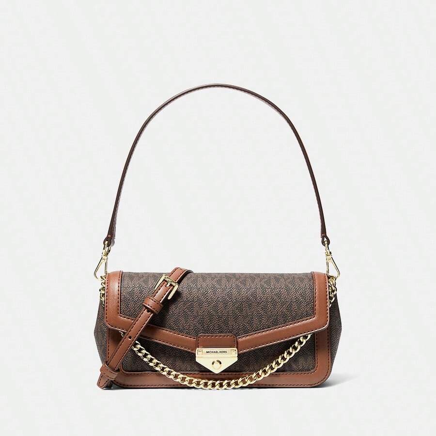 Michael Kors Soho Small Signature Logo Convertible Crossbody Bag