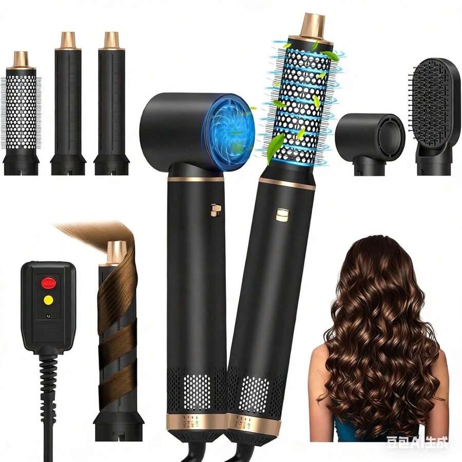 UKLISS Upgraded 5-In-1 Multifunctional Hair Styling Set